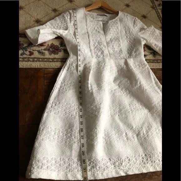 Sandro paris white lace dress size 3 - Picture 12 of 12